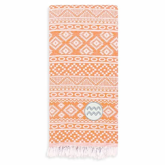 Linum Home Textiles Turkish Cotton Sea Breeze Horoscope Aquarius Pestemal Beach Towel Pink Aquarius Linum Home Textiles Turkish Cotton Sea Breeze Horoscope Aquarius Pestemal Beach Towel Pink Aquarius -Linum Home Textiles store unnamed file 6043