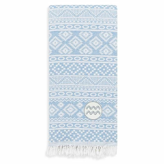 Linum Home Textiles Turkish Cotton Sea Breeze Horoscope Aquarius Pestemal Beach Towel Pink Aquarius Linum Home Textiles Turkish Cotton Sea Breeze Horoscope Aquarius Pestemal Beach Towel Pink Aquarius -Linum Home Textiles store unnamed file 6044