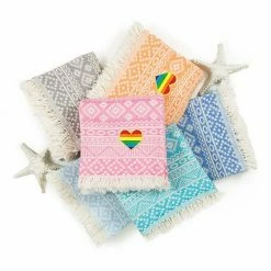 Linum Home Textiles Turkish Cotton Sea Breeze Cheerful Rainbow Heart Pestemal Beach Grey 6 Linum Home Textiles Turkish Cotton Sea Breeze Cheerful Rainbow Heart Pestemal Beach Grey -Linum Home Textiles store unnamed file 6055