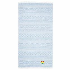 Linum Home Textiles Turkish Cotton Sea Breeze Cheerful Rainbow Heart Pestemal Beach Grey 9 Linum Home Textiles Turkish Cotton Sea Breeze Cheerful Rainbow Heart Pestemal Beach Grey -Linum Home Textiles store unnamed file 6058