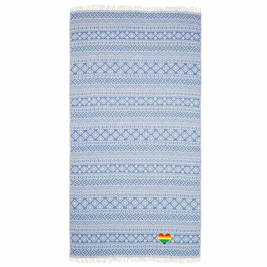 Linum Home Textiles Turkish Cotton Sea Breeze Cheerful Rainbow Heart Pestemal Beach Grey Linum Home Textiles Turkish Cotton Sea Breeze Cheerful Rainbow Heart Pestemal Beach Grey -Linum Home Textiles store unnamed file 6061