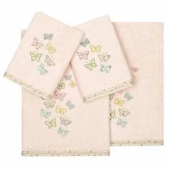 Linum Home Textiles Turkish Cotton Mariposa 4-piece Embellished Towel Set Cocoa 25 Linum Home Textiles Turkish Cotton Mariposa 4-piece Embellished Towel Set Cocoa -Linum Home Textiles store unnamed file 6071