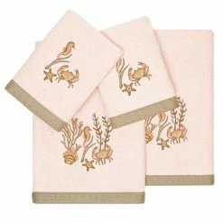Linum Home Textiles Turkish Cotton Aaron 4-piece Embellished Towel Set Cocoa 9 Linum Home Textiles Turkish Cotton Aaron 4-piece Embellished Towel Set Cocoa -Linum Home Textiles store unnamed file 6103