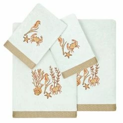 Linum Home Textiles Turkish Cotton Aaron 4-piece Embellished Towel Set Cocoa 11 Linum Home Textiles Turkish Cotton Aaron 4-piece Embellished Towel Set Cocoa -Linum Home Textiles store unnamed file 6105