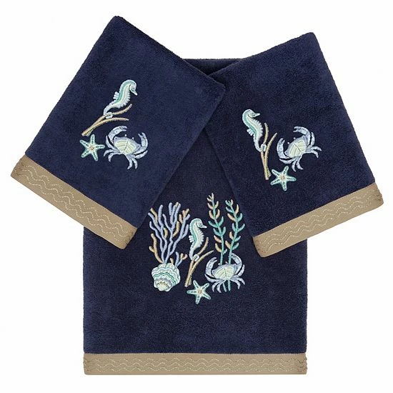 Linum Home Textiles Turkish Cotton Aaron 3-piece Embellished Towel Set Cocoa Linum Home Textiles Turkish Cotton Aaron 3-piece Embellished Towel Set Cocoa -Linum Home Textiles store unnamed file 6110