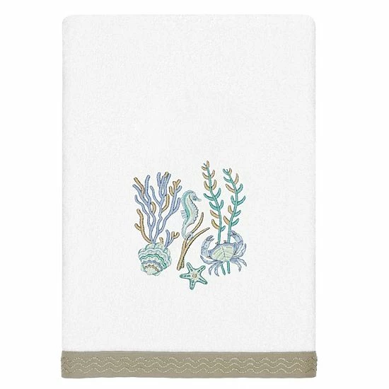 Linum Home Textiles Turkish Cotton Aaron 3-piece Embellished Towel Set Cocoa Linum Home Textiles Turkish Cotton Aaron 3-piece Embellished Towel Set Cocoa -Linum Home Textiles store unnamed file 6113