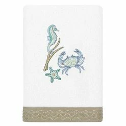 Linum Home Textiles Turkish Cotton Aaron 3-piece Embellished Towel Set Cocoa 4 Linum Home Textiles Turkish Cotton Aaron 3-piece Embellished Towel Set Cocoa -Linum Home Textiles store unnamed file 6114