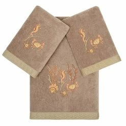 Linum Home Textiles Turkish Cotton Aaron 3-piece Embellished Towel Set Cocoa 14 Linum Home Textiles Turkish Cotton Aaron 3-piece Embellished Towel Set Cocoa -Linum Home Textiles store unnamed file 6124
