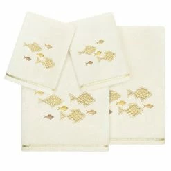 Linum Home Textiles Turkish Cotton Figi 4-piece Embellished Towel Set White 8 Linum Home Textiles Turkish Cotton Figi 4-piece Embellished Towel Set White -Linum Home Textiles store unnamed file 6147
