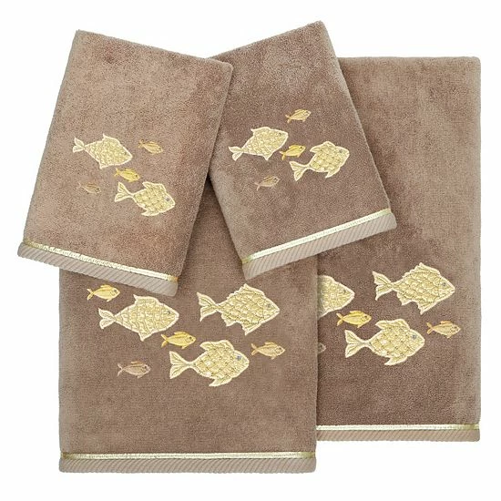 Linum Home Textiles Turkish Cotton Figi 4-piece Embellished Towel Set White Linum Home Textiles Turkish Cotton Figi 4-piece Embellished Towel Set White -Linum Home Textiles store unnamed file 6149