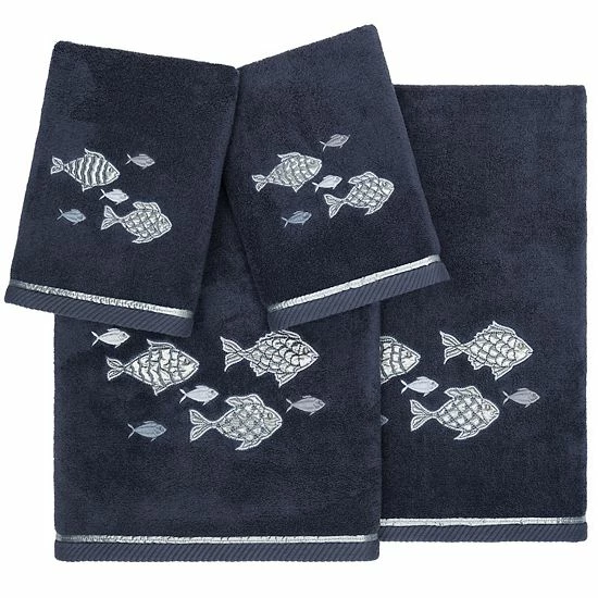Linum Home Textiles Turkish Cotton Figi 4-piece Embellished Towel Set White Linum Home Textiles Turkish Cotton Figi 4-piece Embellished Towel Set White -Linum Home Textiles store unnamed file 6151