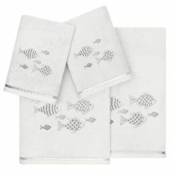 Linum Home Textiles Turkish Cotton Figi 4-piece Embellished Towel Set White 13 Linum Home Textiles Turkish Cotton Figi 4-piece Embellished Towel Set White -Linum Home Textiles store unnamed file 6152