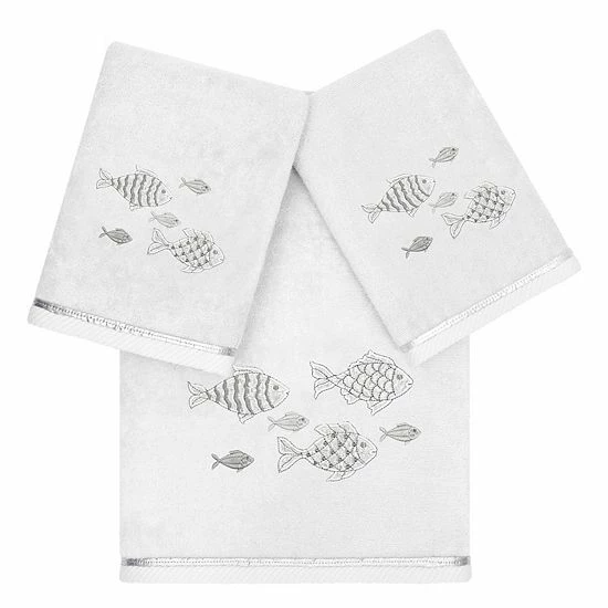 Linum Home Textiles Turkish Cotton Figi 3-piece Embellished Towel Set Charcoal Linum Home Textiles Turkish Cotton Figi 3-piece Embellished Towel Set Charcoal -Linum Home Textiles store unnamed file 6169