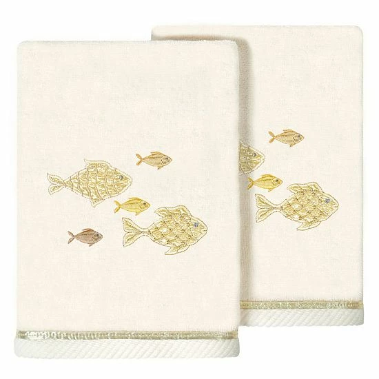 Linum Home Textiles Turkish Cotton Figi 2-piece Embellished Hand Towel Set Blush Linum Home Textiles Turkish Cotton Figi 2-piece Embellished Hand Towel Set Blush -Linum Home Textiles store unnamed file 6171