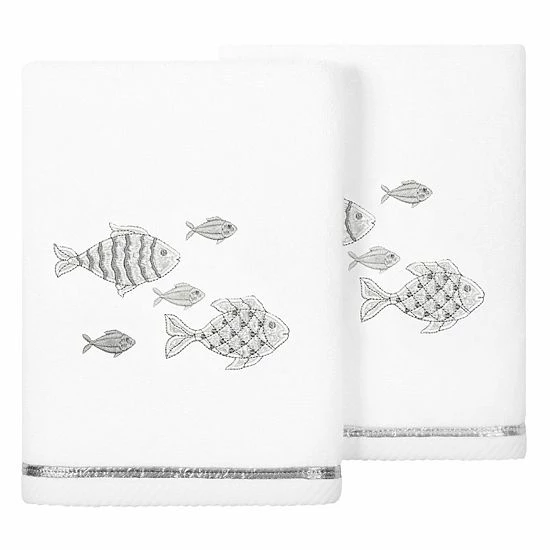 Linum Home Textiles Turkish Cotton Figi 2-piece Embellished Hand Towel Set Blush Linum Home Textiles Turkish Cotton Figi 2-piece Embellished Hand Towel Set Blush -Linum Home Textiles store unnamed file 6178