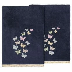 Linum Home Textiles Turkish Cotton Mariposa 2-piece Embellished Bath Towel Set Charcoal 22 Linum Home Textiles Turkish Cotton Mariposa 2-piece Embellished Bath Towel Set Charcoal -Linum Home Textiles store unnamed file 6236