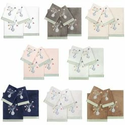 Linum Home Textiles Turkish Cotton Stella 4-piece Embellished Towel Set Beige 23 Linum Home Textiles Turkish Cotton Stella 4-piece Embellished Towel Set Beige -Linum Home Textiles store unnamed file 6265