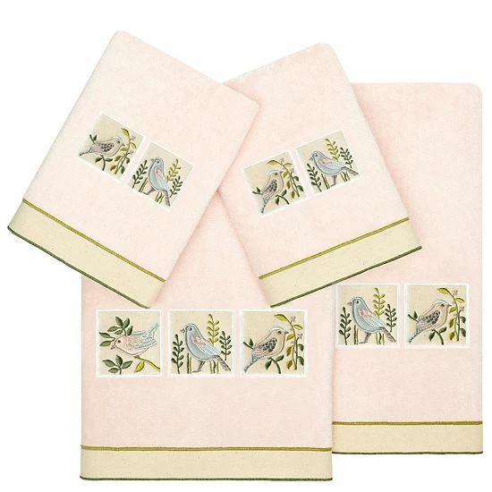 Linum Home Textiles Turkish Cotton Belinda 4-piece Embellished Towel Set Charcoal Linum Home Textiles Turkish Cotton Belinda 4-piece Embellished Towel Set Charcoal -Linum Home Textiles store unnamed file 6359