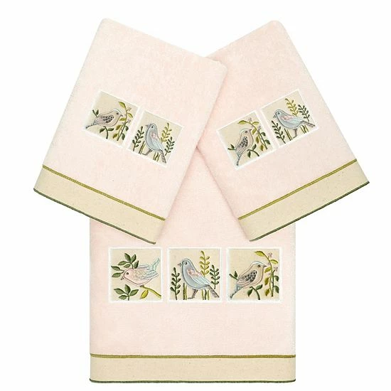 Linum Home Textiles Turkish Cotton Belinda 3-piece Embellished Towel Set Charcoal Linum Home Textiles Turkish Cotton Belinda 3-piece Embellished Towel Set Charcoal -Linum Home Textiles store unnamed file 6376