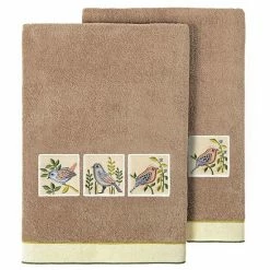 Linum Home Textiles Turkish Cotton Belinda 2-piece Embellished Bath Towel Set Cocoa 8 Linum Home Textiles Turkish Cotton Belinda 2-piece Embellished Bath Towel Set Cocoa -Linum Home Textiles store unnamed file 6401