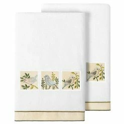 Linum Home Textiles Turkish Cotton Belinda 2-piece Embellished Bath Towel Set Cocoa 9 Linum Home Textiles Turkish Cotton Belinda 2-piece Embellished Bath Towel Set Cocoa -Linum Home Textiles store unnamed file 6402