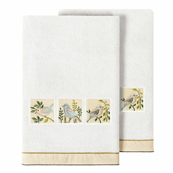 Linum Home Textiles Turkish Cotton Belinda 2-piece Embellished Bath Towel Set Cocoa Linum Home Textiles Turkish Cotton Belinda 2-piece Embellished Bath Towel Set Cocoa -Linum Home Textiles store unnamed file 6404