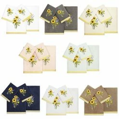 Linum Home Textiles Turkish Cotton Girasol 4-piece Embellished Towel Set Blush 23 Linum Home Textiles Turkish Cotton Girasol 4-piece Embellished Towel Set Blush -Linum Home Textiles store unnamed file 6431
