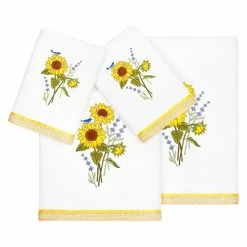 Linum Home Textiles Turkish Cotton Girasol 4-piece Embellished Towel Set Blush 30 Linum Home Textiles Turkish Cotton Girasol 4-piece Embellished Towel Set Blush -Linum Home Textiles store unnamed file 6438