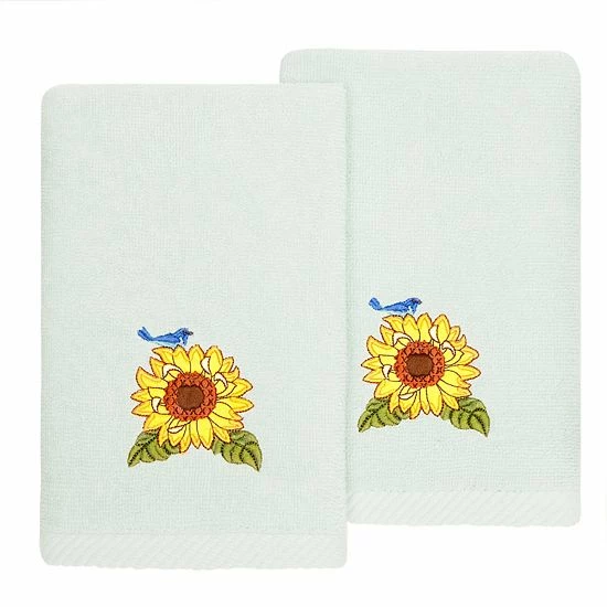 Linum Home Textiles Turkish Cotton Girasol 2-piece Embellished Fingertip Towel Set Blush Linum Home Textiles Turkish Cotton Girasol 2-piece Embellished Fingertip Towel Set Blush -Linum Home Textiles store unnamed file 6465