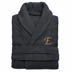 Linum Home Textiles Turkish Cotton Personalized Herringbone Weave Bathrobe -Linum Home Textiles store unnamed file 650