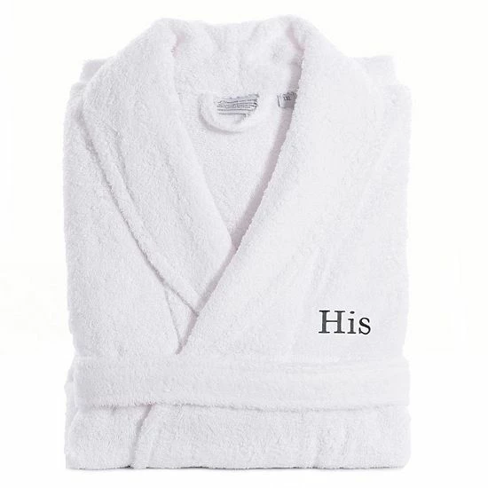 Men's Linum Home Textiles Turkish Cotton Embroidered ''His'' Terry Bathrobe Gold Men's Linum Home Textiles Turkish Cotton Embroidered ''His'' Terry Bathrobe Gold -Linum Home Textiles store unnamed file 6531