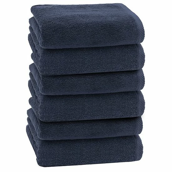 Linum Home Textiles 6-piece Turkish Cotton Ediree Hand Towel Set Marine Linum Home Textiles 6-piece Turkish Cotton Ediree Hand Towel Set Marine -Linum Home Textiles store unnamed file 6539