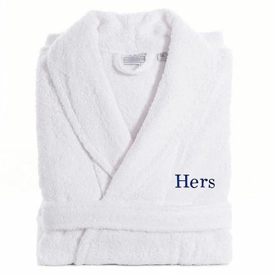 Women's Linum Home Textiles Turkish Cotton Embroidered ''Hers'' Terry Bathrobe Gold Women's Linum Home Textiles Turkish Cotton Embroidered ''Hers'' Terry Bathrobe Gold -Linum Home Textiles store unnamed file 6614