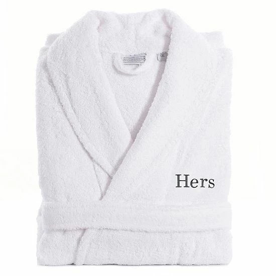 Women's Linum Home Textiles Turkish Cotton Embroidered ''Hers'' Terry Bathrobe Gold Women's Linum Home Textiles Turkish Cotton Embroidered ''Hers'' Terry Bathrobe Gold -Linum Home Textiles store unnamed file 6617