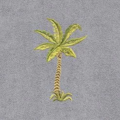 Linum Home Textiles Turkish Cotton Palm Tree Embroidered Chaise Lounge Cover Gray 3 Linum Home Textiles Turkish Cotton Palm Tree Embroidered Chaise Lounge Cover Gray -Linum Home Textiles store unnamed file 6650