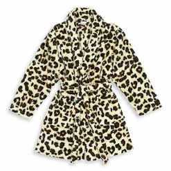 Linum Home Textiles Super Plush Leopard Print Bathrobe