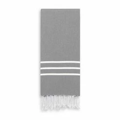 Linum Home Textiles Alara Pestemal Color Hand Towel Gray 3 Linum Home Textiles Alara Pestemal Color Hand Towel Gray -Linum Home Textiles store unnamed file 6870