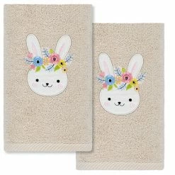 Linum Home Textiles Flower Crown Embroidered Luxury Turkish Cotton Hand Towels 2-pack Set White 4 Linum Home Textiles Flower Crown Embroidered Luxury Turkish Cotton Hand Towels 2-pack Set White -Linum Home Textiles store unnamed file 6906