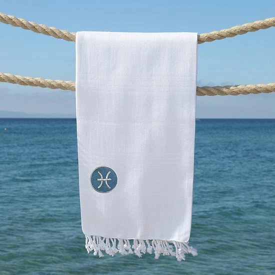 Linum Home Textiles Turkish Cotton Summer Fun Horoscope Pisces Pestemal Beach Towel Gray Pisces Linum Home Textiles Turkish Cotton Summer Fun Horoscope Pisces Pestemal Beach Towel Gray Pisces -Linum Home Textiles store unnamed file 6948