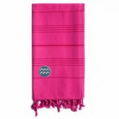 Linum Home Textiles Turkish Cotton Summer Fun Horoscope Aquarius Pestemal Beach Towel Gray Aquarius 11 Linum Home Textiles Turkish Cotton Summer Fun Horoscope Aquarius Pestemal Beach Towel Gray Aquarius -Linum Home Textiles store unnamed file 6999