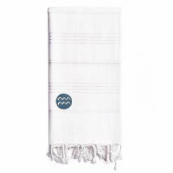 Linum Home Textiles Turkish Cotton Summer Fun Horoscope Aquarius Pestemal Beach Towel Gray Aquarius 13 Linum Home Textiles Turkish Cotton Summer Fun Horoscope Aquarius Pestemal Beach Towel Gray Aquarius -Linum Home Textiles store unnamed file 7001