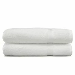 Linum Home Textiles 2-pack Terry Bath Sheet