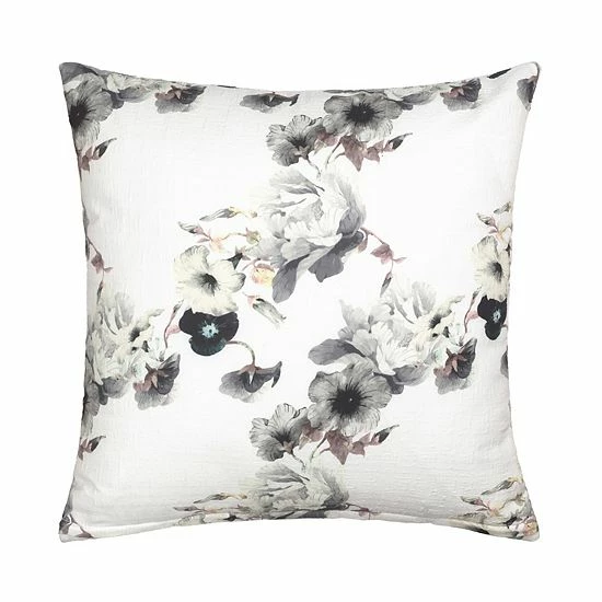 Linum Home Textiles Morning Glories Decorative Square Throw Pillow Cover Grey Multi Linum Home Textiles Morning Glories Decorative Square Throw Pillow Cover Grey Multi -Linum Home Textiles store unnamed file 7061