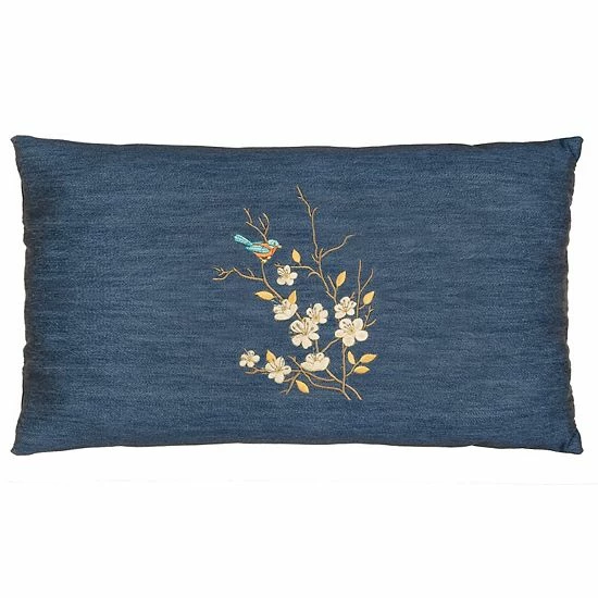 Linum Home Textiles Springtime Denim Decorative Square Throw Pillow Cover 4 Linum Home Textiles Springtime Denim Decorative Square Throw Pillow Cover - Image 4