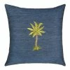 Linum Home Textiles Colton Denim Decorative Square Throw Pillow Cover