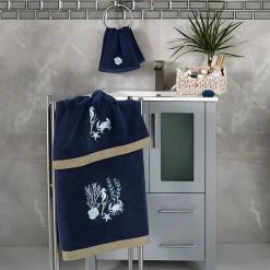 Linum Home Textiles Turkish Cotton Aaron 2-piece Embellished Bath Towel Set Cocoa 2 Linum Home Textiles Turkish Cotton Aaron 2-piece Embellished Bath Towel Set Cocoa -Linum Home Textiles store unnamed file 7172