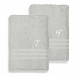 Linum Home Textiles Turkish Cotton Denzi 2-pack Personalized Bath Sheet Set -Linum Home Textiles store unnamed file 762
