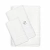 Linum Home Textiles Turkish Cotton Denzi 3-piece Personalized Towel Set