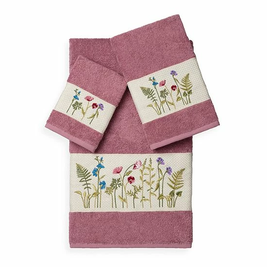 Linum Home Textiles Serenity 3-piece Embellished Bath Towel Set Teal Linum Home Textiles Serenity 3-piece Embellished Bath Towel Set Teal -Linum Home Textiles store unnamed file 804