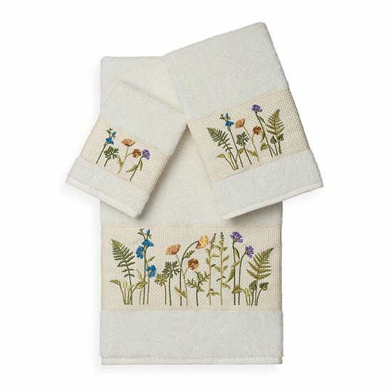 Linum Home Textiles Serenity 3-piece Embellished Bath Towel Set Teal Linum Home Textiles Serenity 3-piece Embellished Bath Towel Set Teal -Linum Home Textiles store unnamed file 807